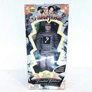 The Three Stooges Doll Collector's Edition Curly